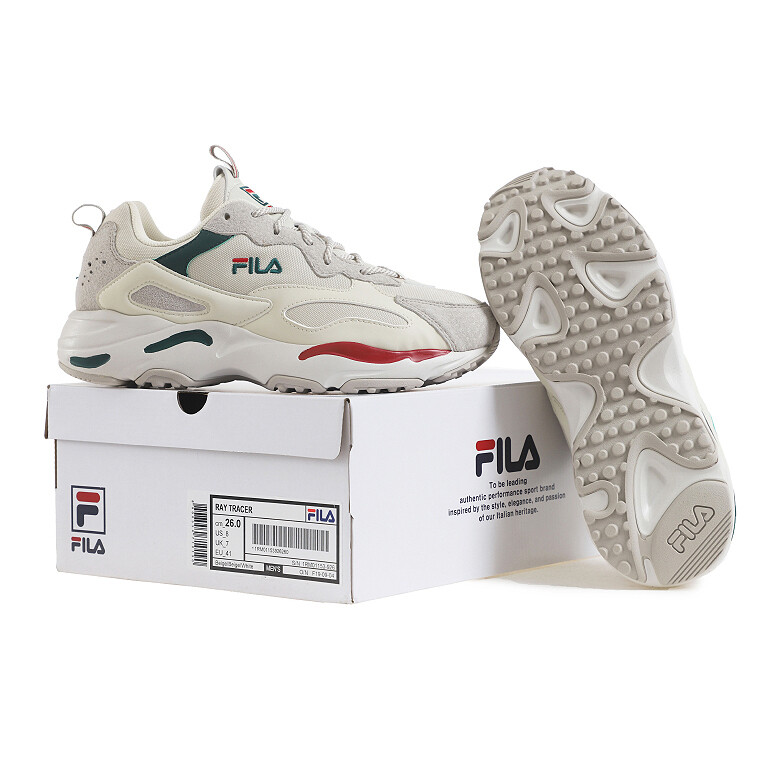 fila ray tracer sneaker beige